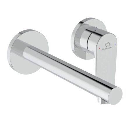 Baterie lavoar incastrata Ideal Standard Ceralife O – crom, instalare cu 2 orificii