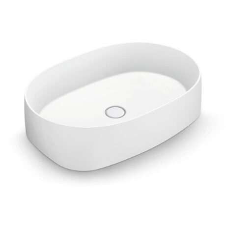 Lavoar pe blat OVELA 560x390x140 din compozit, hand-made