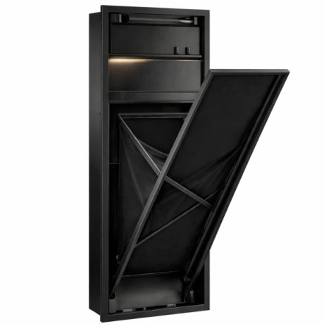 Nisa de depozitare incastrata cu loc special pentru hartie igienica si cos menajer HAVONA 224 x 532 x 140