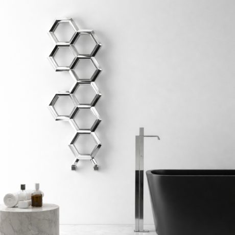 Radiator otel ALVEOLE 1435 × 550 MRP mirror polished