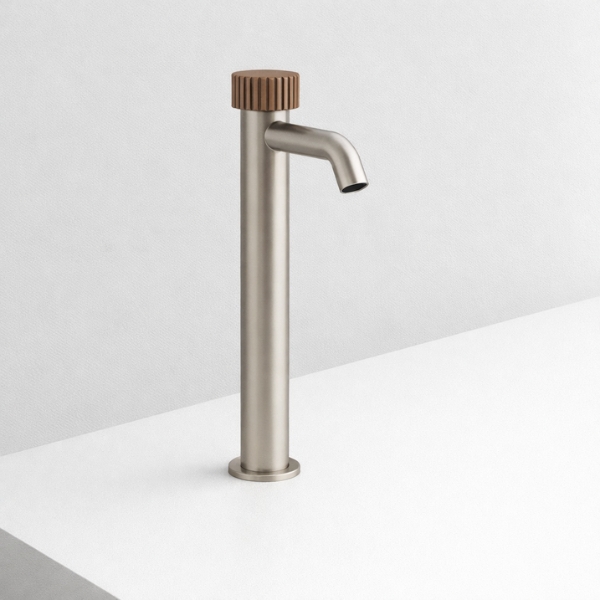 MARGOT – Baterie lavoar înaltă fără ventil BRUMA + DESERTO