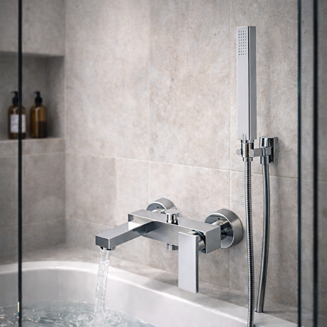 Baterie cabina cu set dus, Graff Immersion