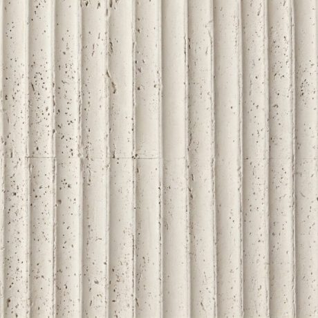 Placa flexibila din piatra naturala Roman Pillar Milan White 300x60.8 cm