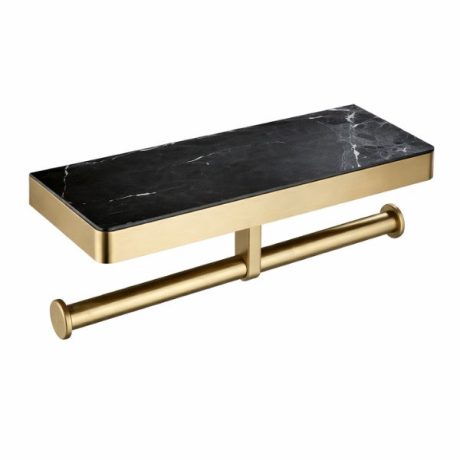 Raft baie inox cu suport prosop Havona