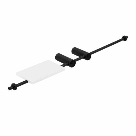 Suport prosop cu raft negru Havona