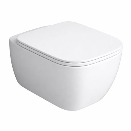 Vas WC suspendat SIMAS Henges Rimless alb lucios 55x38 cm