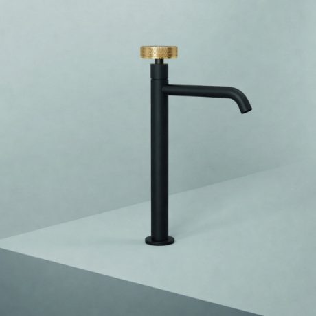 BOWLING – Baterie lavoar inalta NERO OPACO + OTTONE BURATTATO