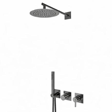 Sistem dus incastrat Bruma cu palarie 250 mm si dus de mana