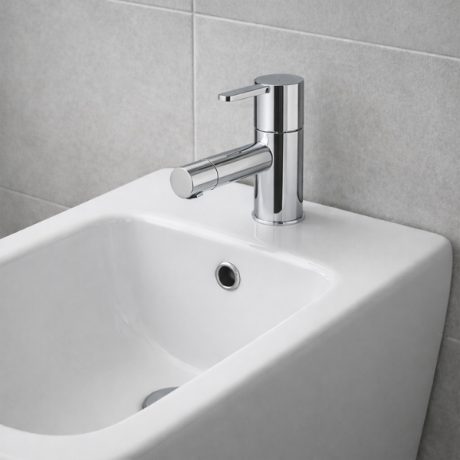 Baterie bideu LUSA monocomanda cu ventil