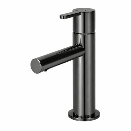 Baterie lavoar PVD LEAF cu leva lata design modern