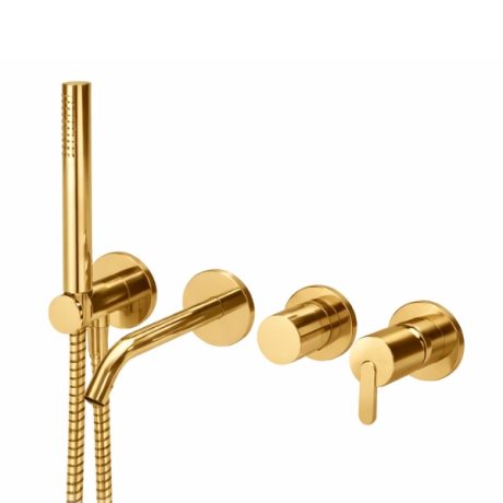 Baterie cada incastrata PVD LEAF SUNRISE cu insertie 3