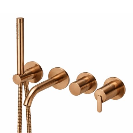 Baterie cada incastrata PVD LEAF SUNSET cu insertie 4