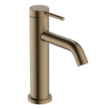 Baterie lavoar Hansgrohe Tecturis S bronz periat EcoSmart+ cu evacuare