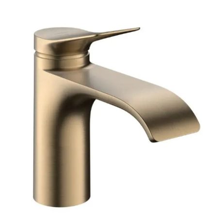 Baterie lavoar Hansgrohe Vivenis bronz periat CoolStart EcoSmart fara evacuare