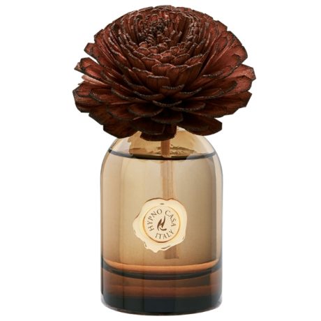 Difuzor parfum cu floare Legni Pregiati maro 100 ml premium
