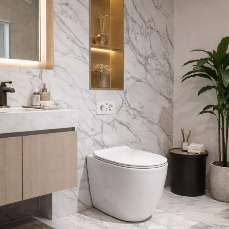 Vas WC SIMAS STATIV ceramic montaj lipit de perete