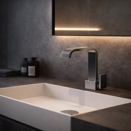 Baterie lavoar, fara ventil, Graff Immersion