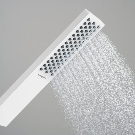 Para de dus, EcoSmart+, alb mat, Hansgrohe Pulsify E