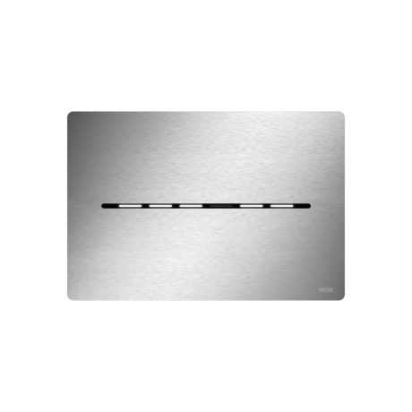 Sistem de actionare electronic pentru WC, fara atingere, alimentare 12 V cu transformator, oțel inoxidabil periat, TECEsolid