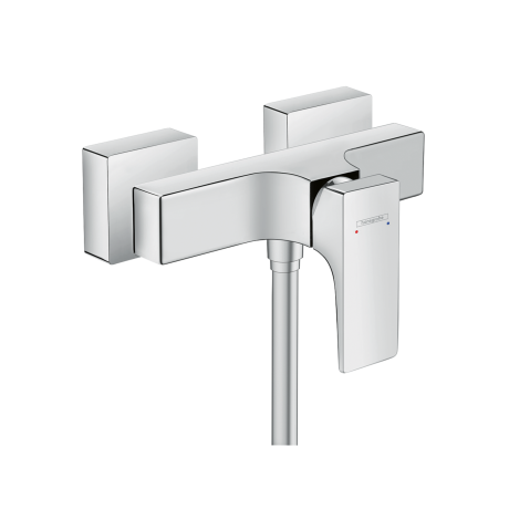 Baterie cabina dus, Hansgrohe Metropol, crom