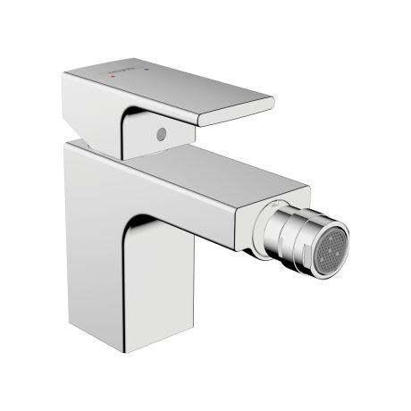 Baterie bideu cu ventil pop-up, crom, Hansgrohe Vernis Shape