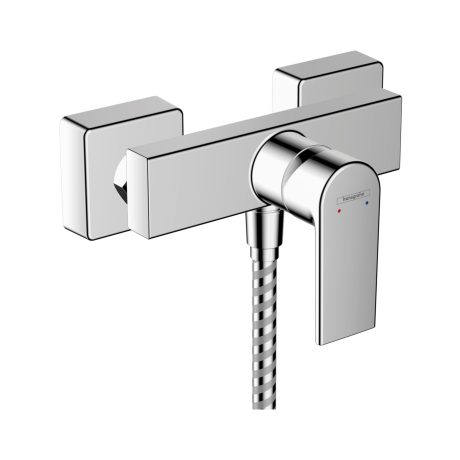 Baterie dus, 2 jeturi, crom, Hansgrohe Vernis Shape