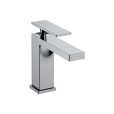 Baterie lavoar, 110 CoolStart, EcoSmart+, ventil, crom, Hansgrohe Tecturis E